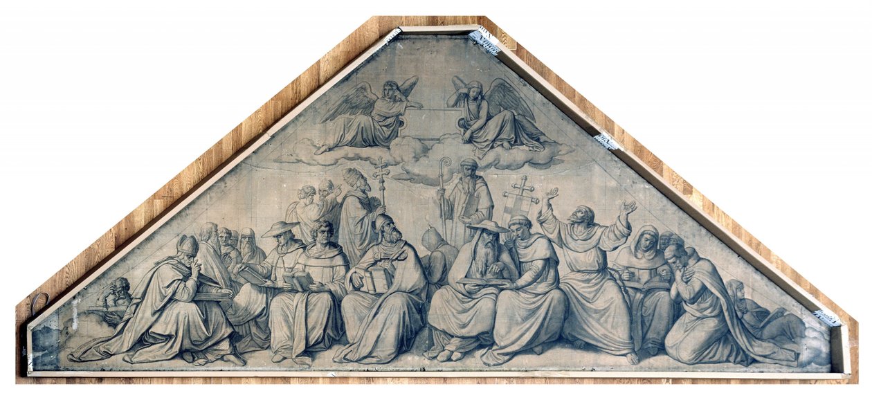 Kirkefædre og ordensstiftere af Peter von Cornelius
