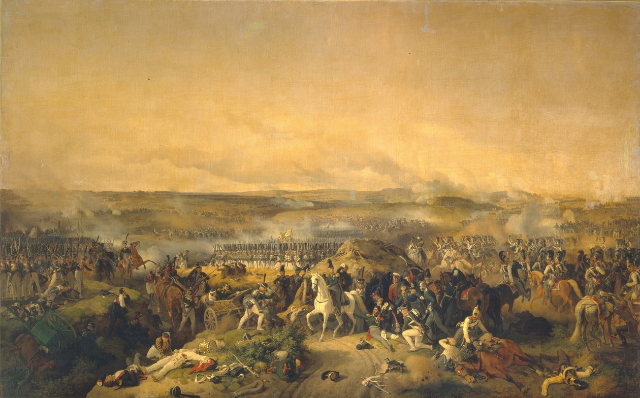 Slaget ved Borodino den 26. august 1812, 1843 af Peter von Hess