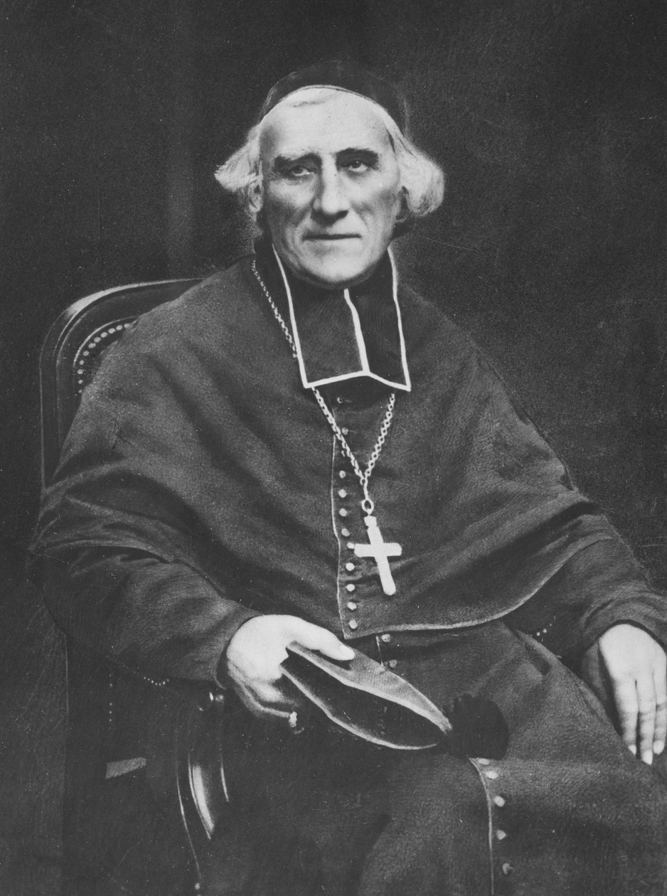 Portræt af Joseph-Hippolyte Guibert, ca. 1870 af Petit