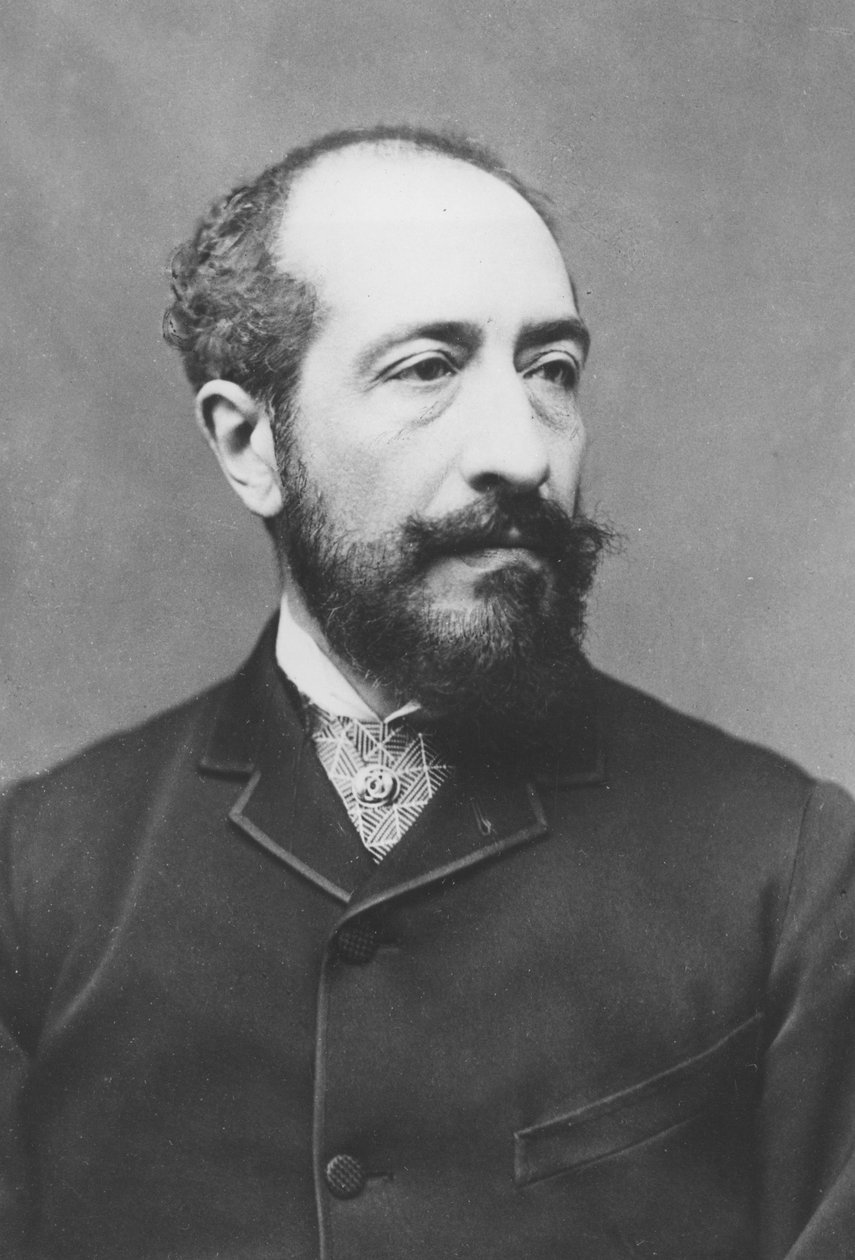 Portræt af Henri de Pène af Petit