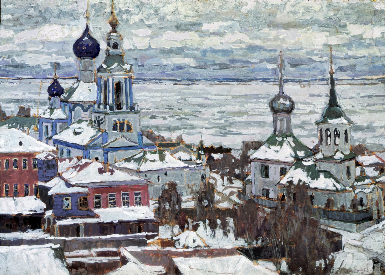 Rostov om vinteren af Petr Ivanovic Petrovichev