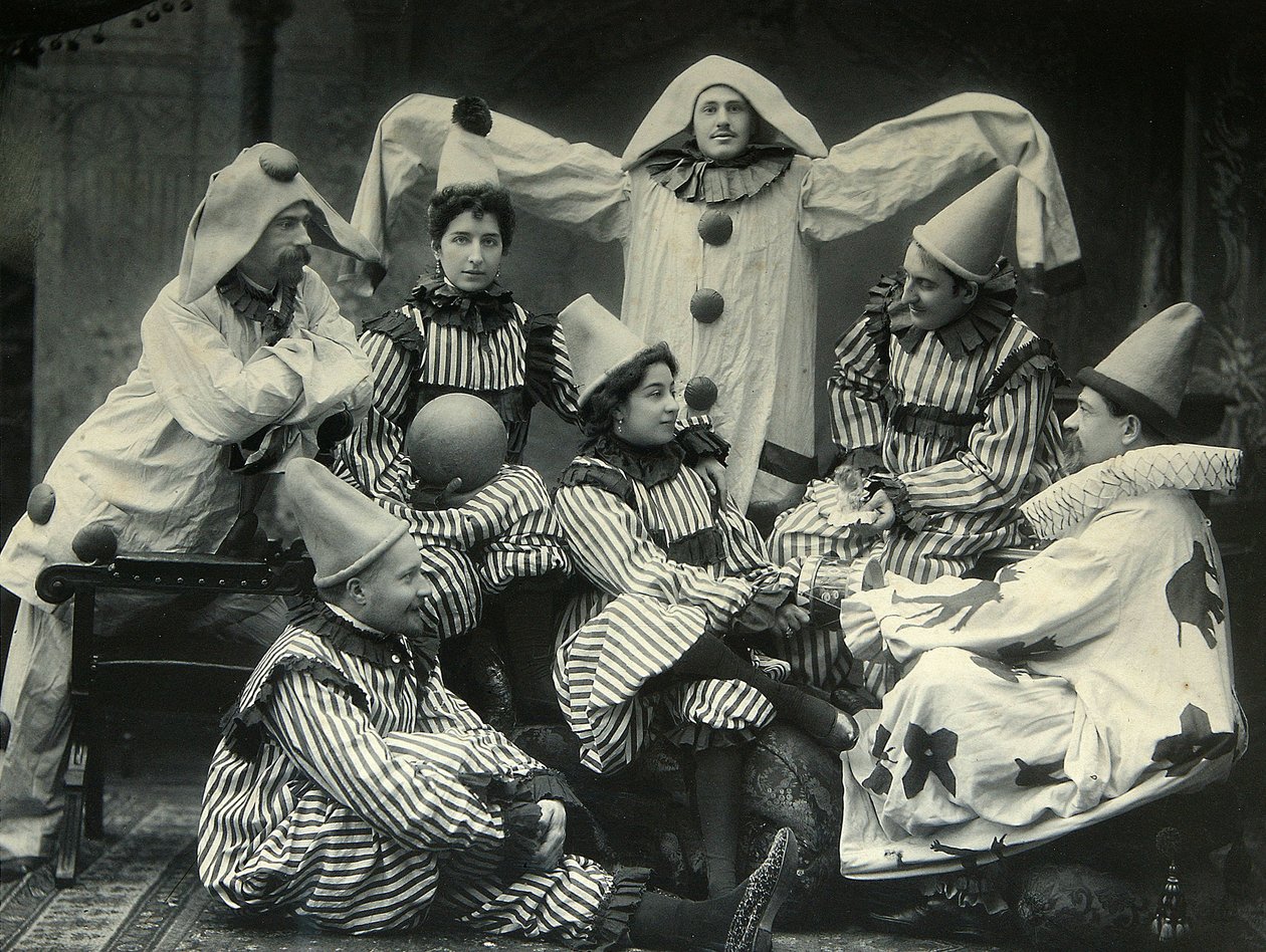 Teaterkomposition. Platinotypie af Pyotr Petrovich Pavlov (1860-1925) af Petr Petrovich Pavlov