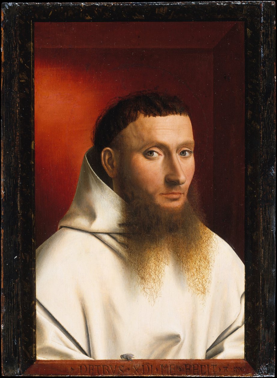 Portræt af en Carthusian af Petrus Christus