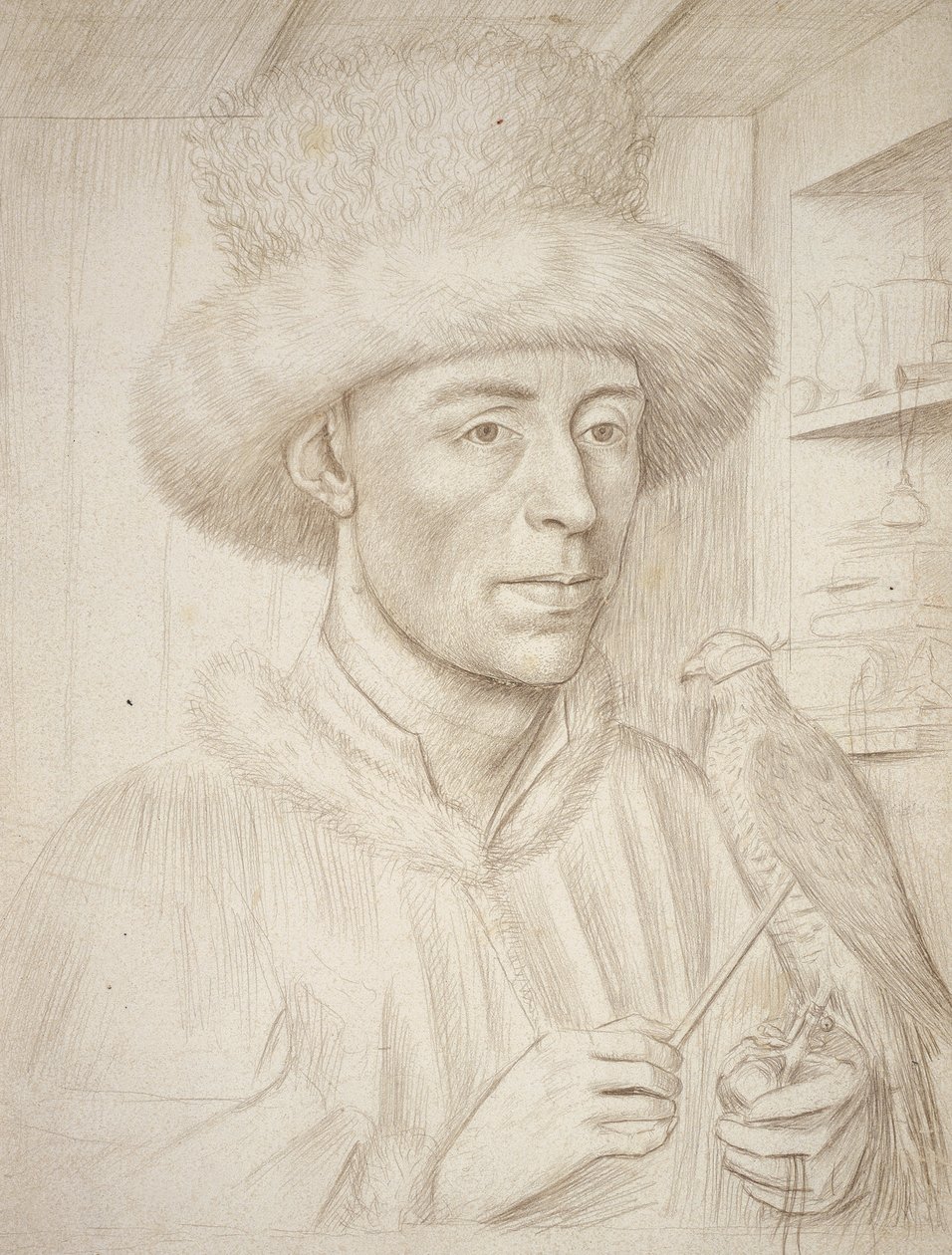 Falconer af Petrus Christus