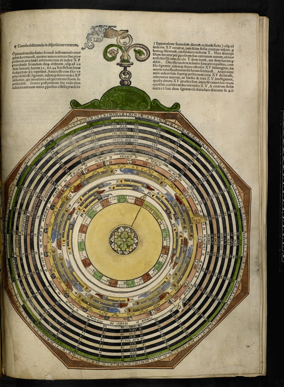 Kort C.6.d.5. f.27r Volvelle 
