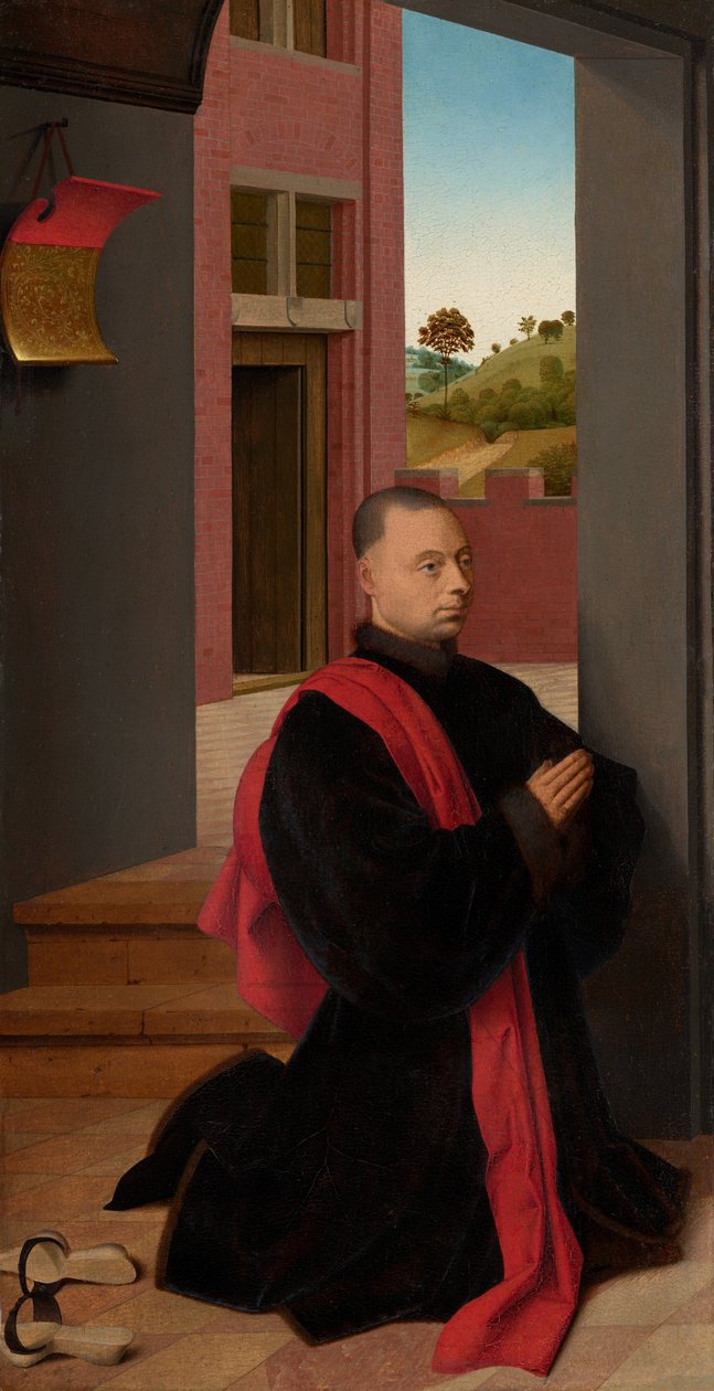 Portræt af en mandlig donor af Petrus Christus