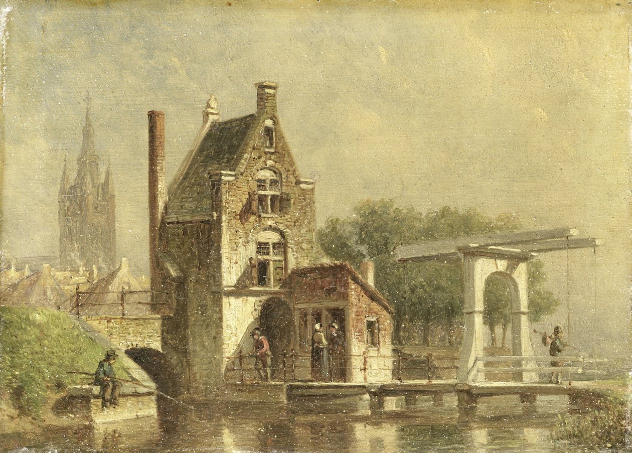 Koporten i Delft af Petrus Gerardus Vertin