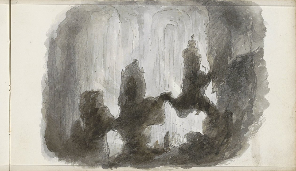 Drypstensgrotte af Petrus Johannes Schotel