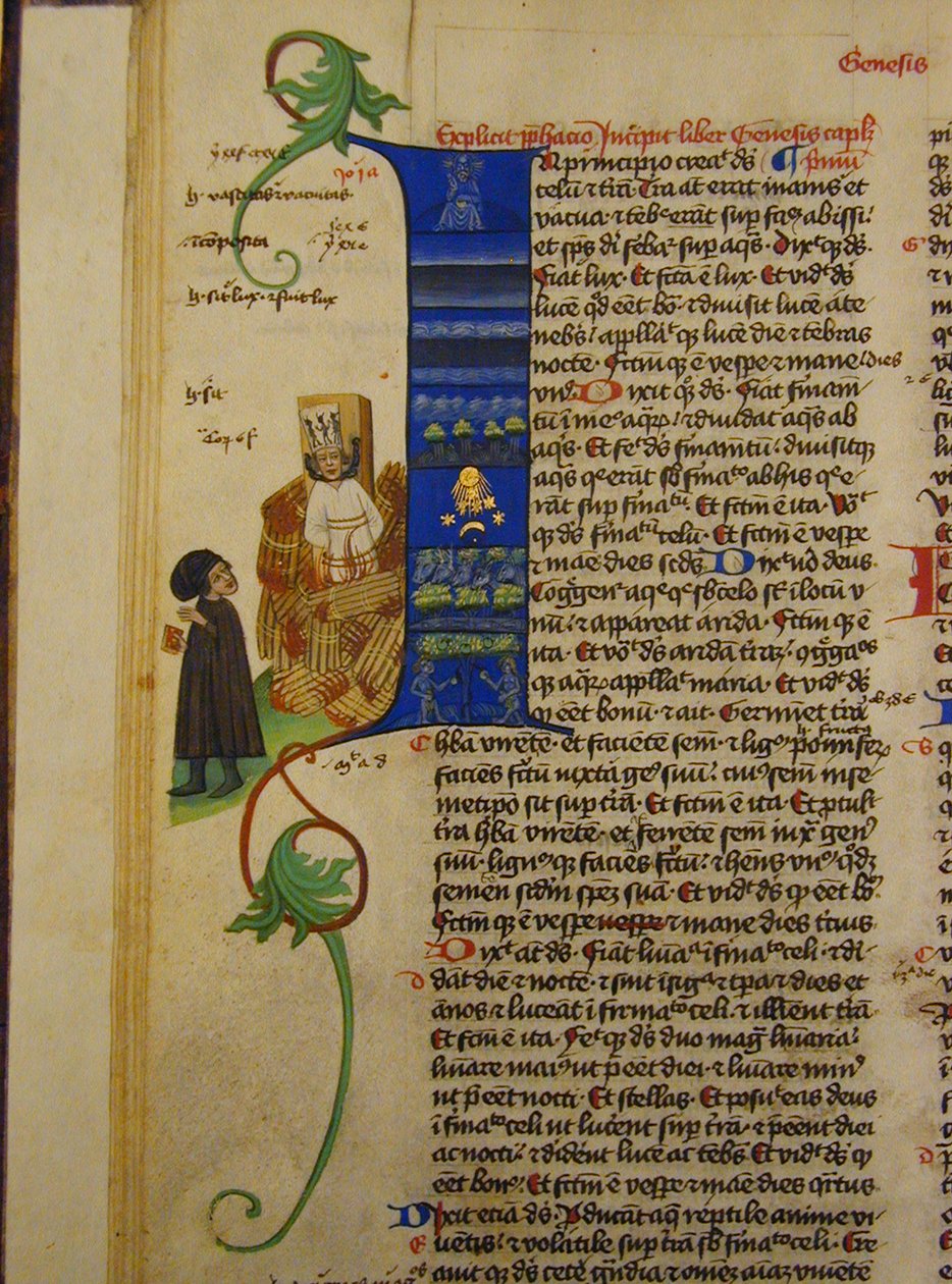 Afbrændingen af John Hus Fra Martinitz Bible af Petrus de Mladoniovicz,