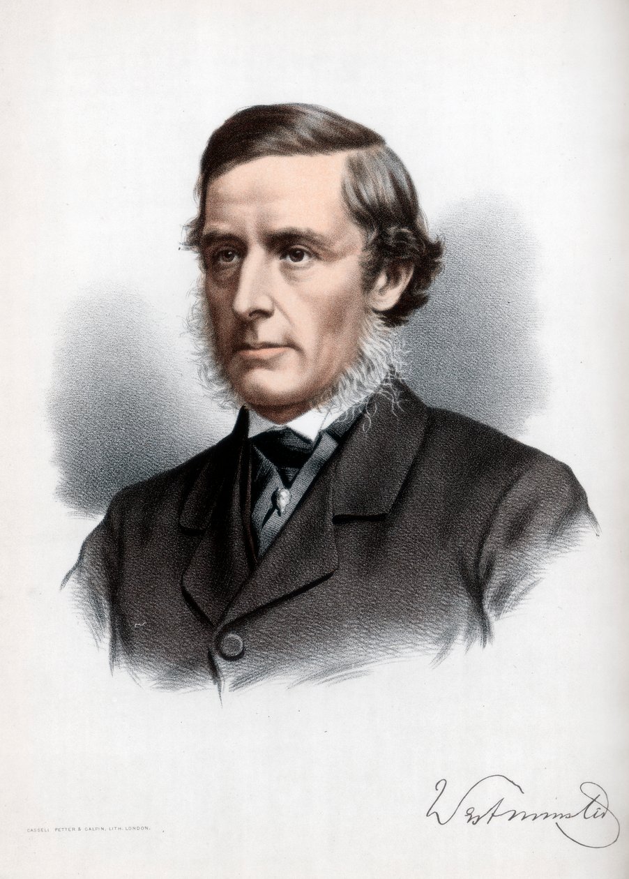 Hugh Grosvenor, 1. hertug af Westminster, c1890. af Petter and Galpin Cassell