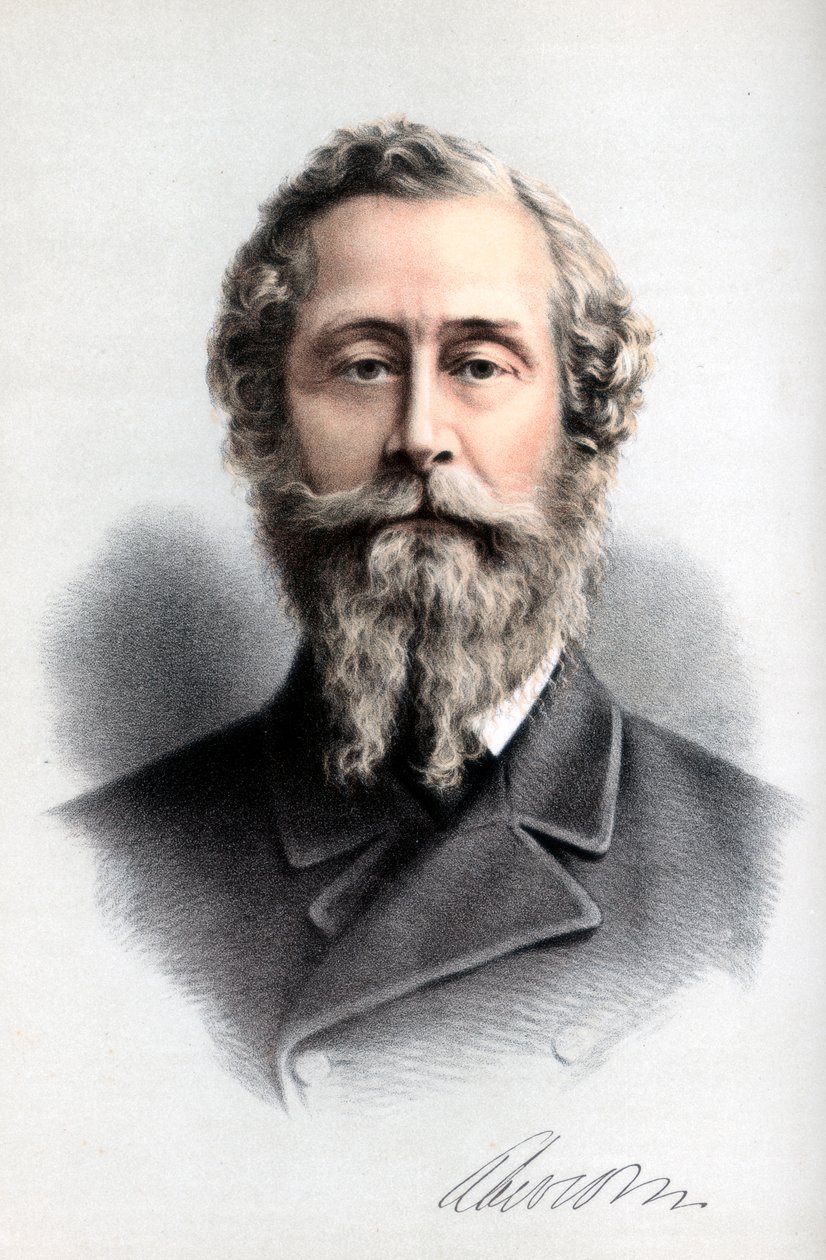 James Hamilton, 1. hertug af Abercorn, britisk konservativ politiker, c1890. af Petter and Galpin Cassell