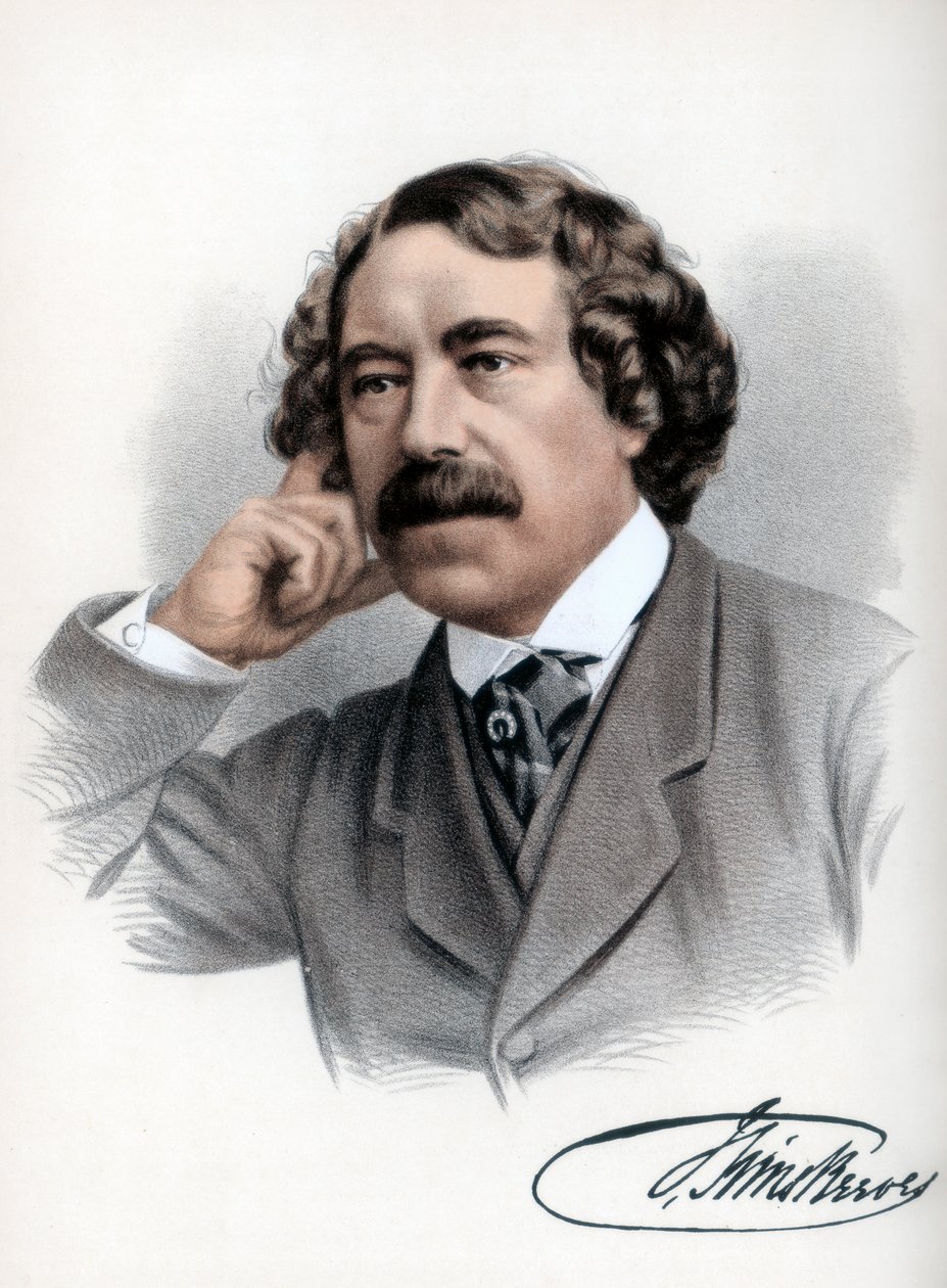 John Sims Reeves, engelsk vokalist, c1890. af Petter and Galpin Cassell