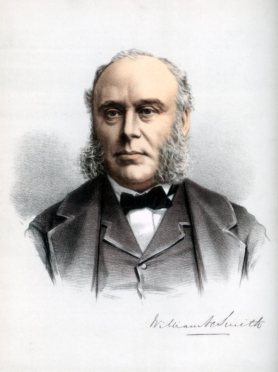 William Henry Smith, britisk politiker, c1890. af Petter and Galpin Cassell