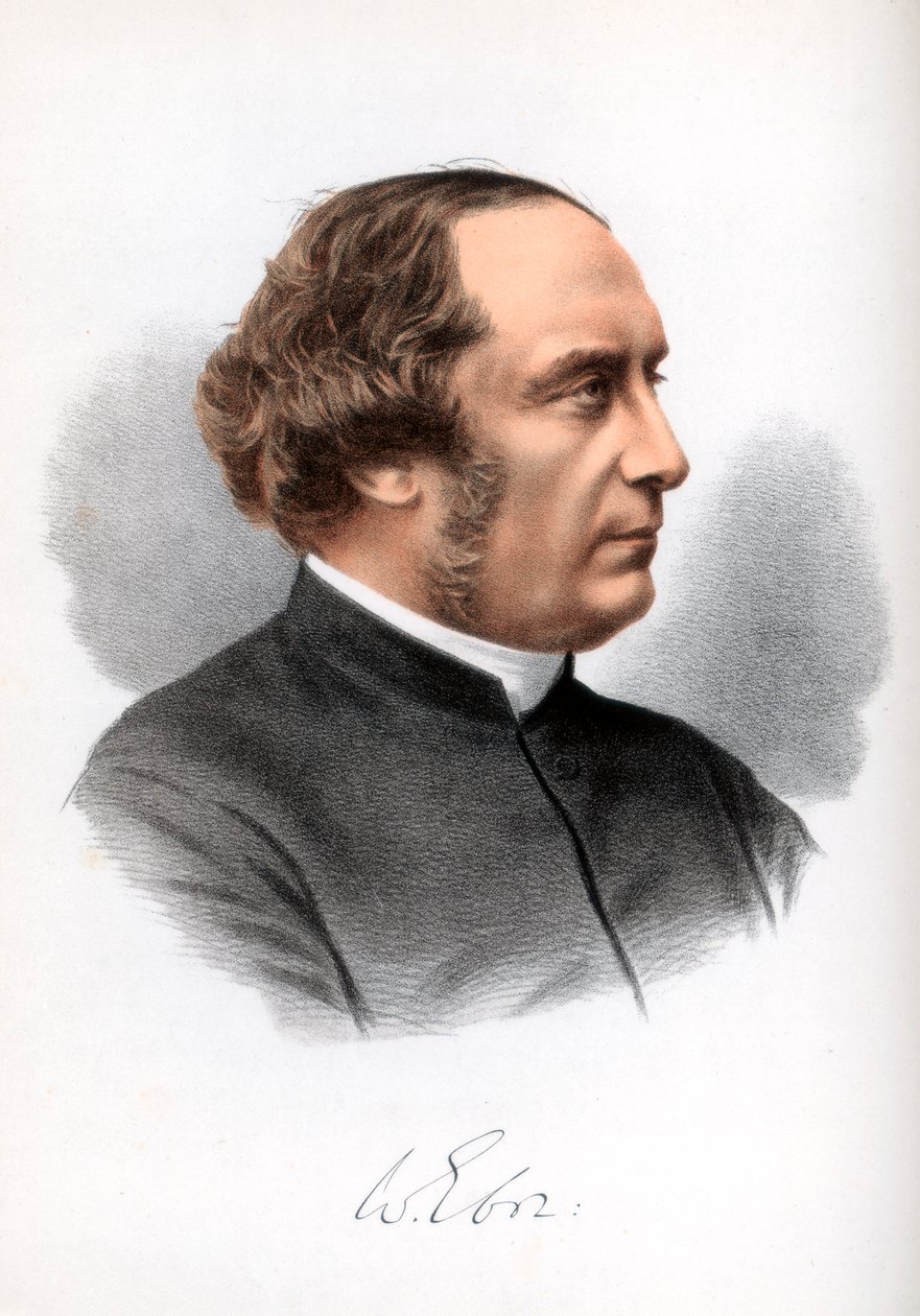 William Thomson, engelsk kirkeleder, ærkebiskop af York, c1890. af Petter and Galpin Cassell
