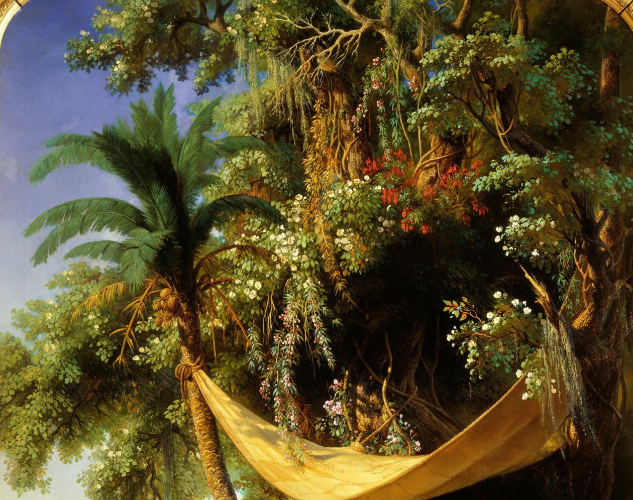 Den første messe i Amerika (1400-tallet) Messe i Cuba i 1494 2. rejse fra Columbus til Havana). Detalje. Maleri af Blanchard Pharamond (1805-1873) af Pharamond Blanchard