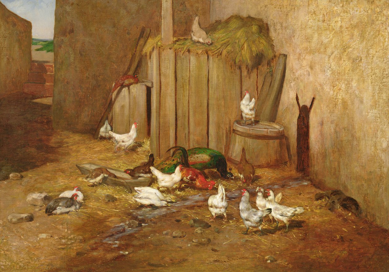 Gårdsgården af Philibert Leon Couturier