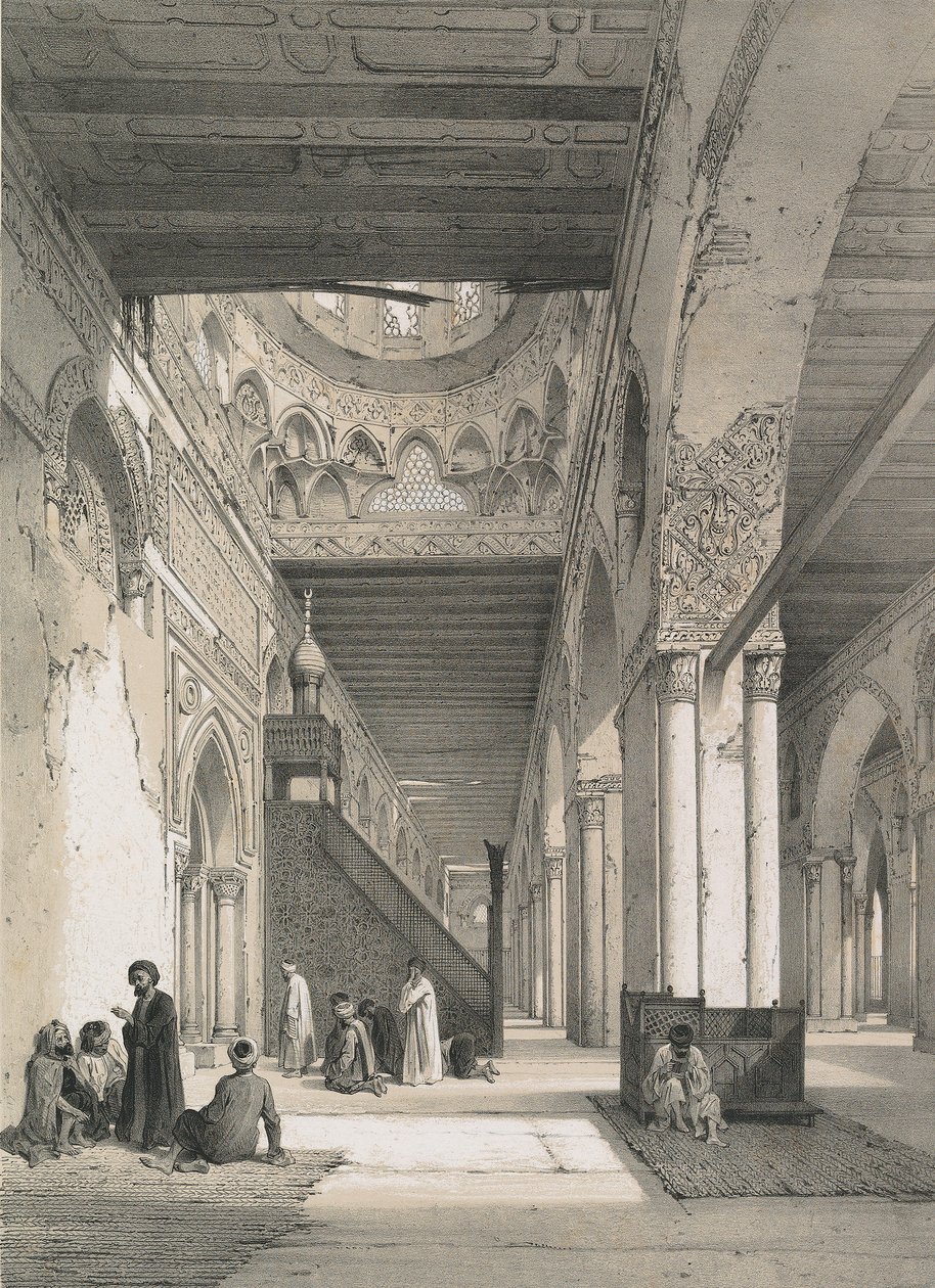 Ibn Toulons moské af Philibert Joseph Girault de Prangey