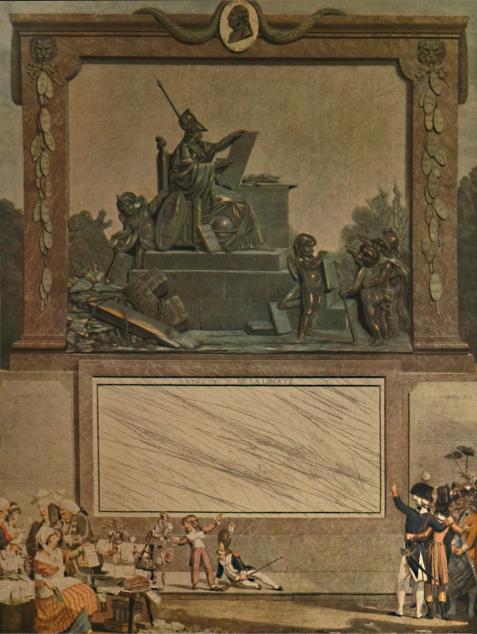 Nationalalmanak, 1791, 1913 af Philibert Louis Debucourt