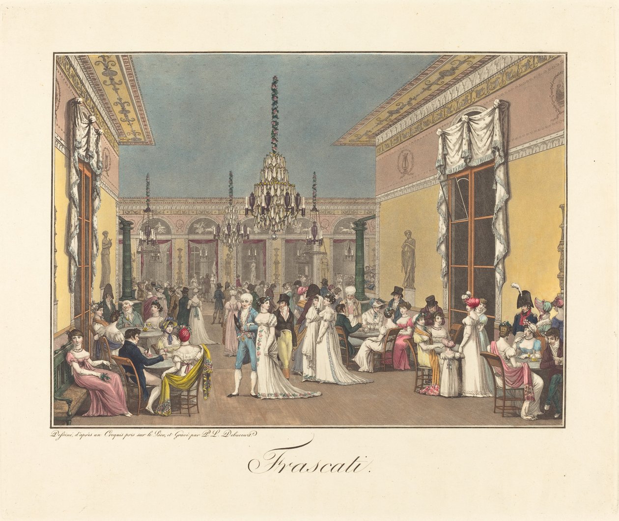 Frascati af Philibert-Louis Debucourt