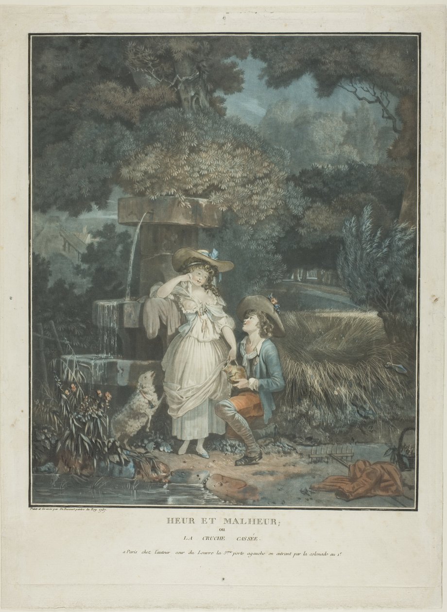 Held og uheld af Philibert Louis Debucourt