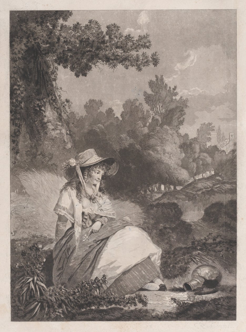 Stakkels Annette, 1795. af Philibert Louis Debucourt