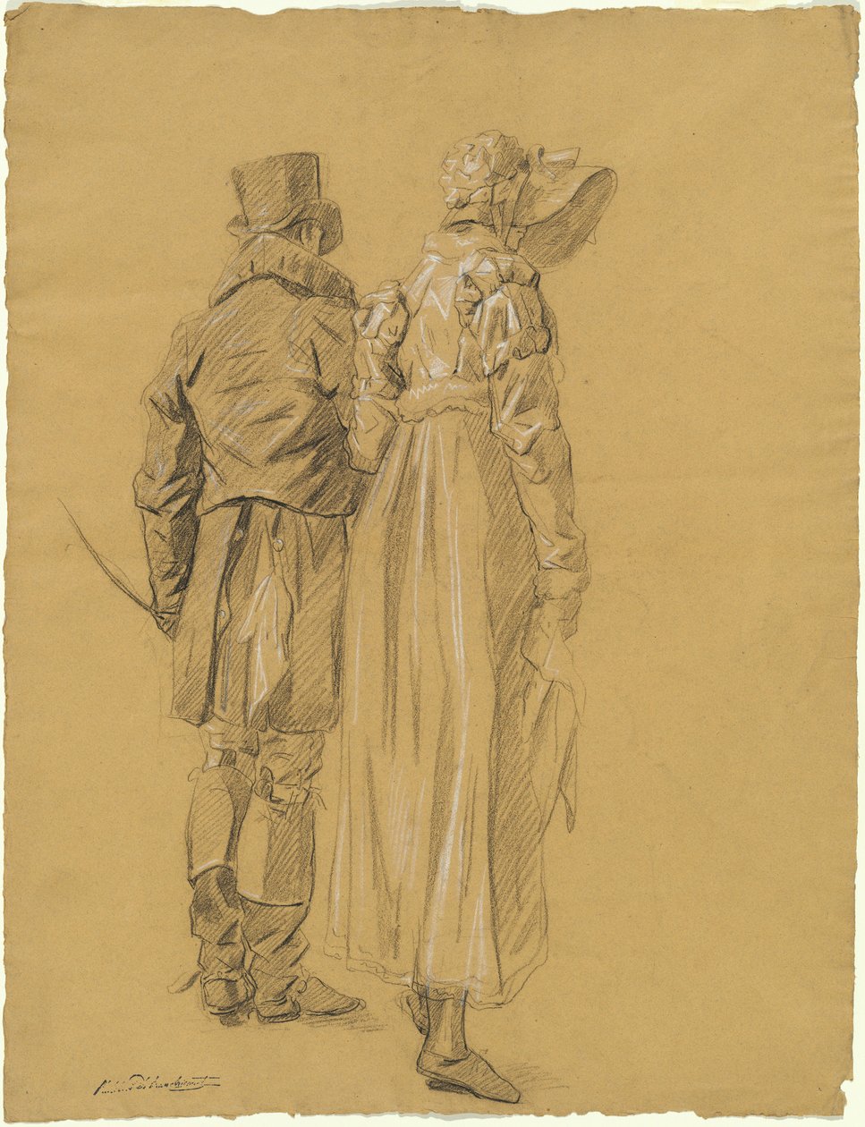 Et moderigtigt par set bagfra af Philibert d