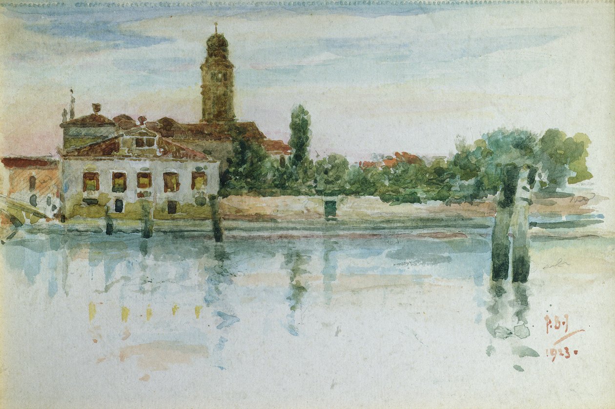 Venedig, 1923 af Philip Burne Jones