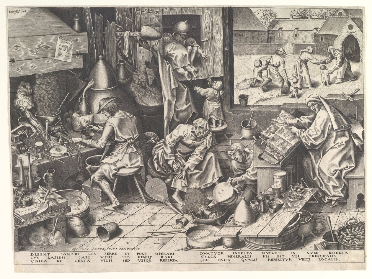 Alkymisten af Philip Galle