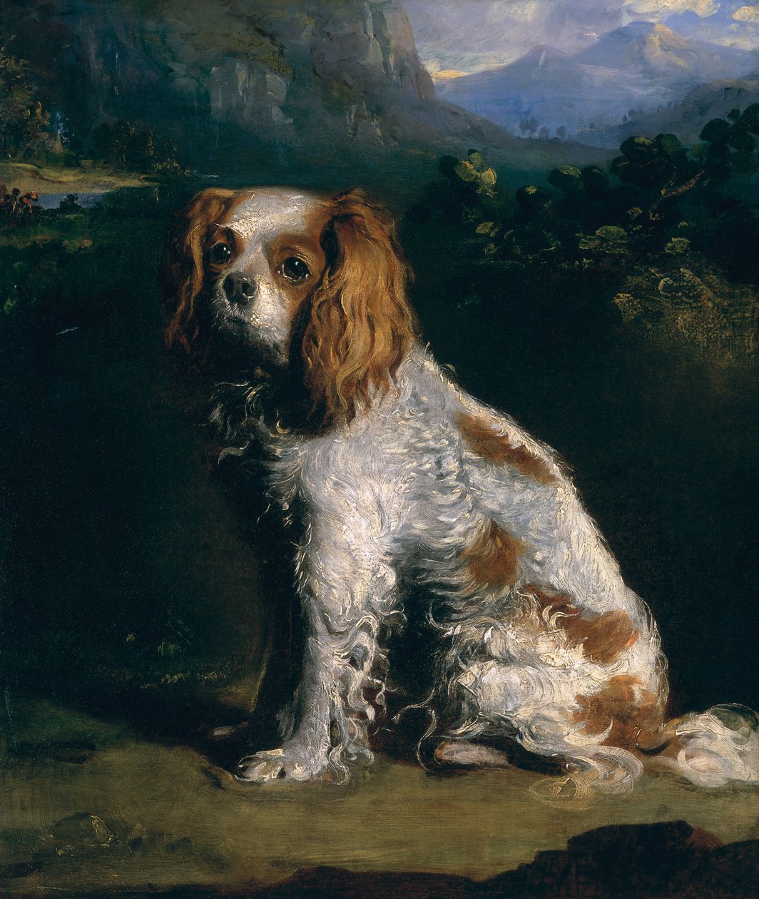 En King Charles Spaniel af Philip Reinagle