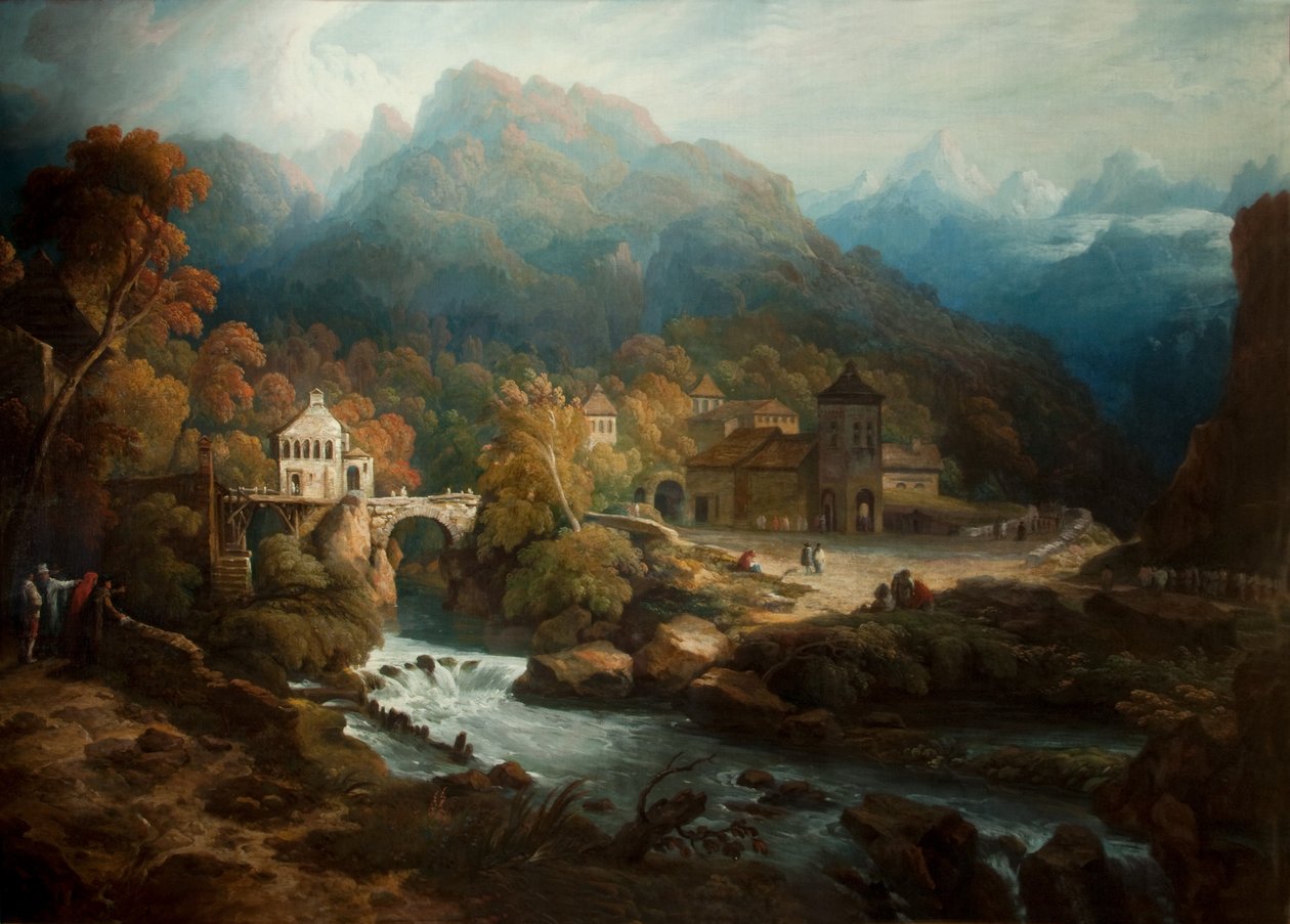 Vietris bjerge af Philip Reinagle