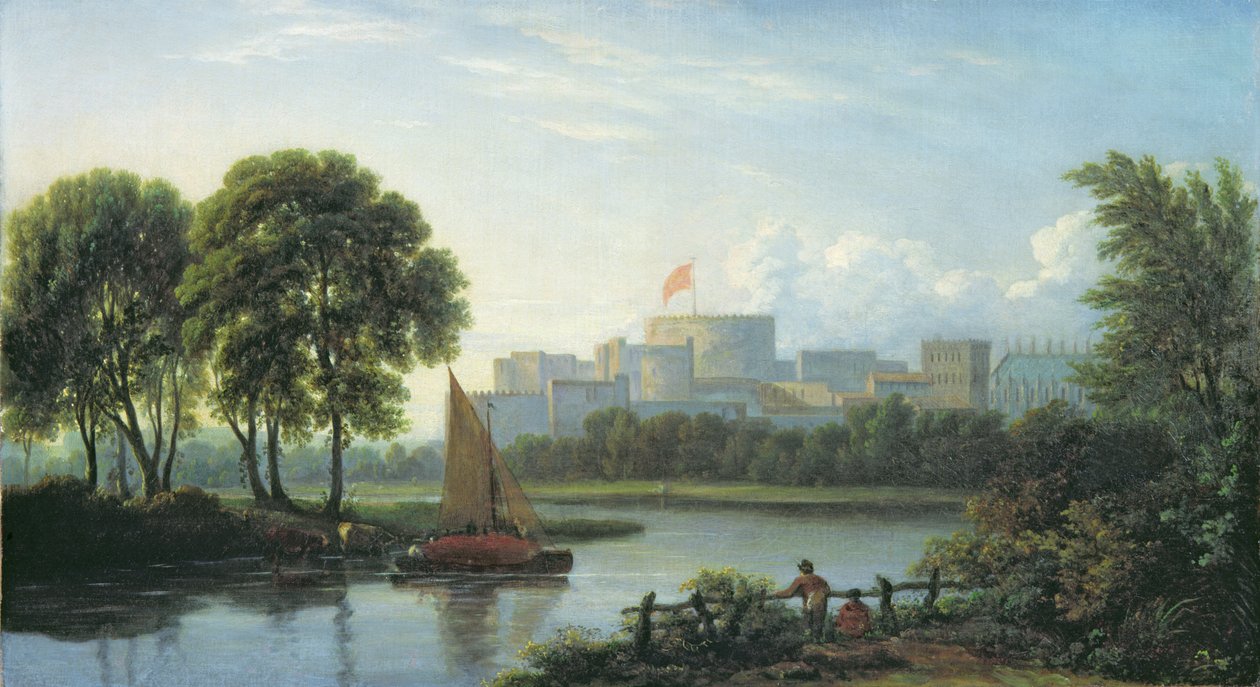 Windsor Castle af Philip Reinagle