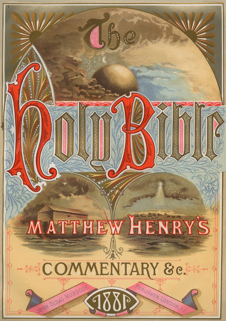 The Holy Bible - kommentar af Matthew Henry af Philip Richard Morris