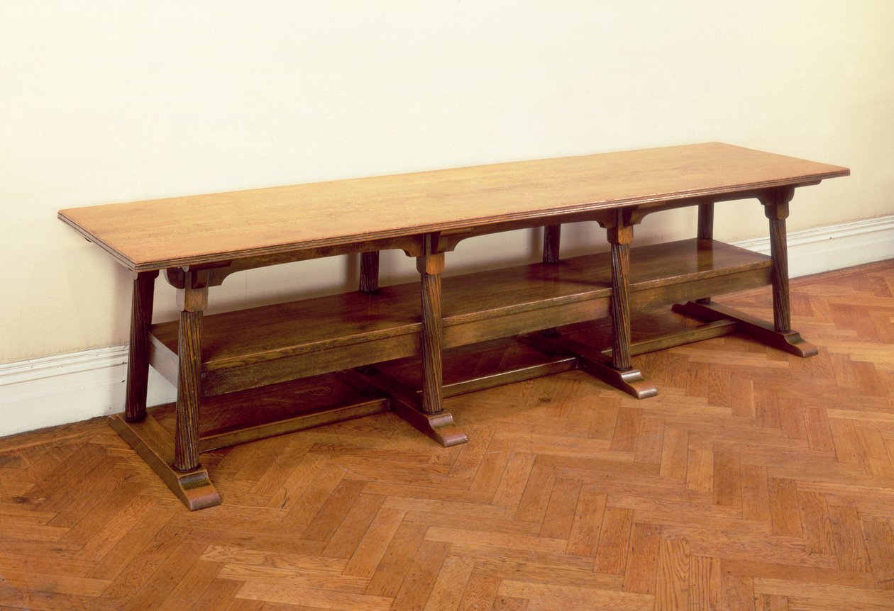 Hall bord (mahogni træ) af Philip Webb