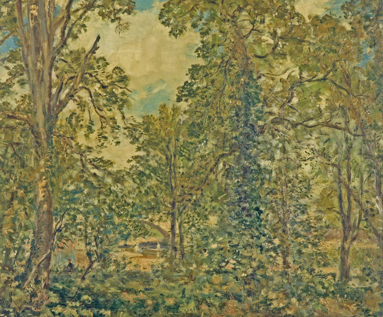 Bridgnorth, Shropshire, Edge of a Wood, før 1912 af Philip Wilson Steer