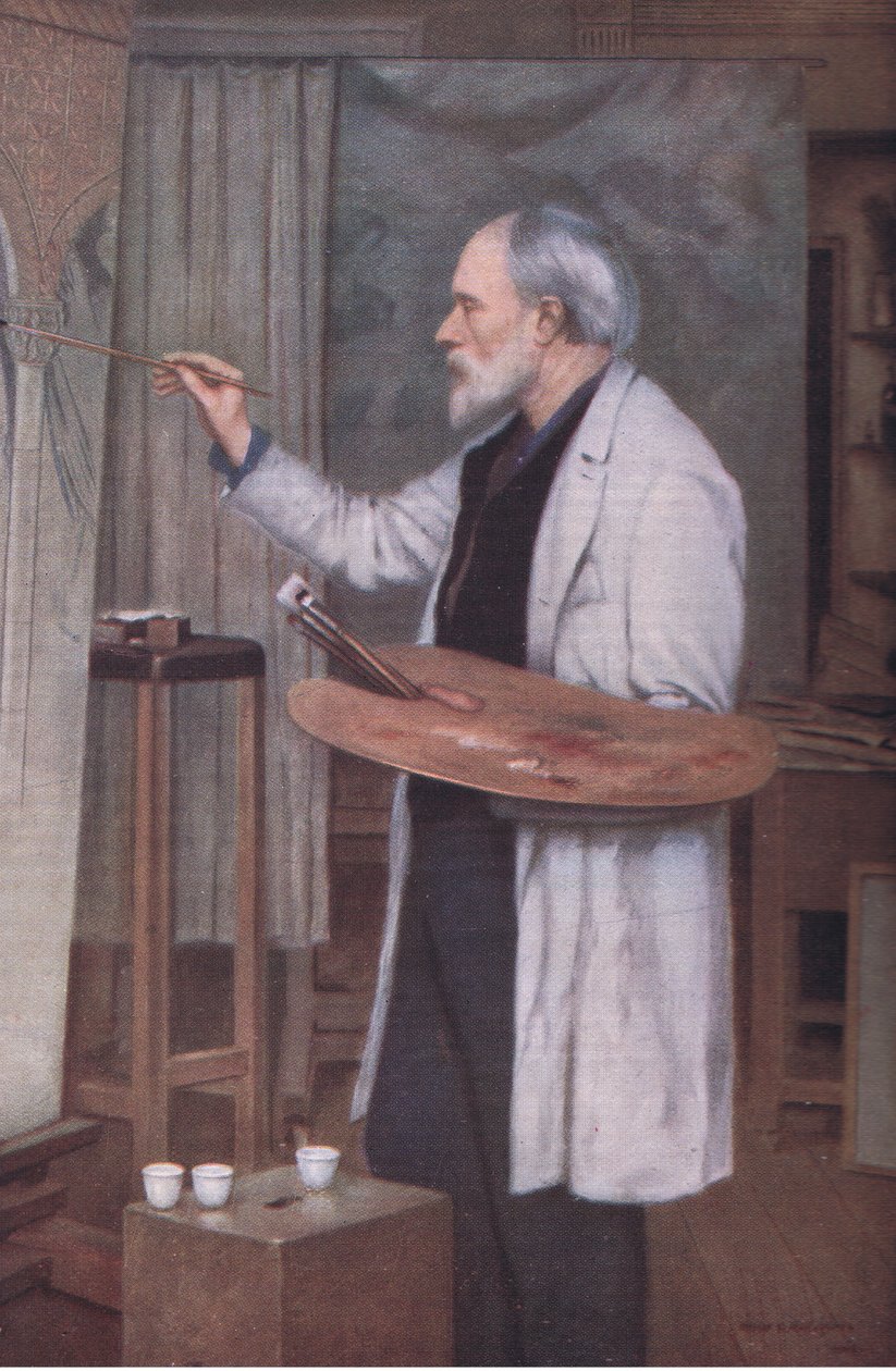 Sir Edward Burne-Jones, Bibbys Annual, 1916-1917 af Philip after Burne Jones