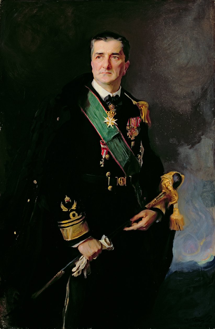 Miklos Horthy de Nagbanya (olie på lærred) af Philip Alexius de Laszlo
