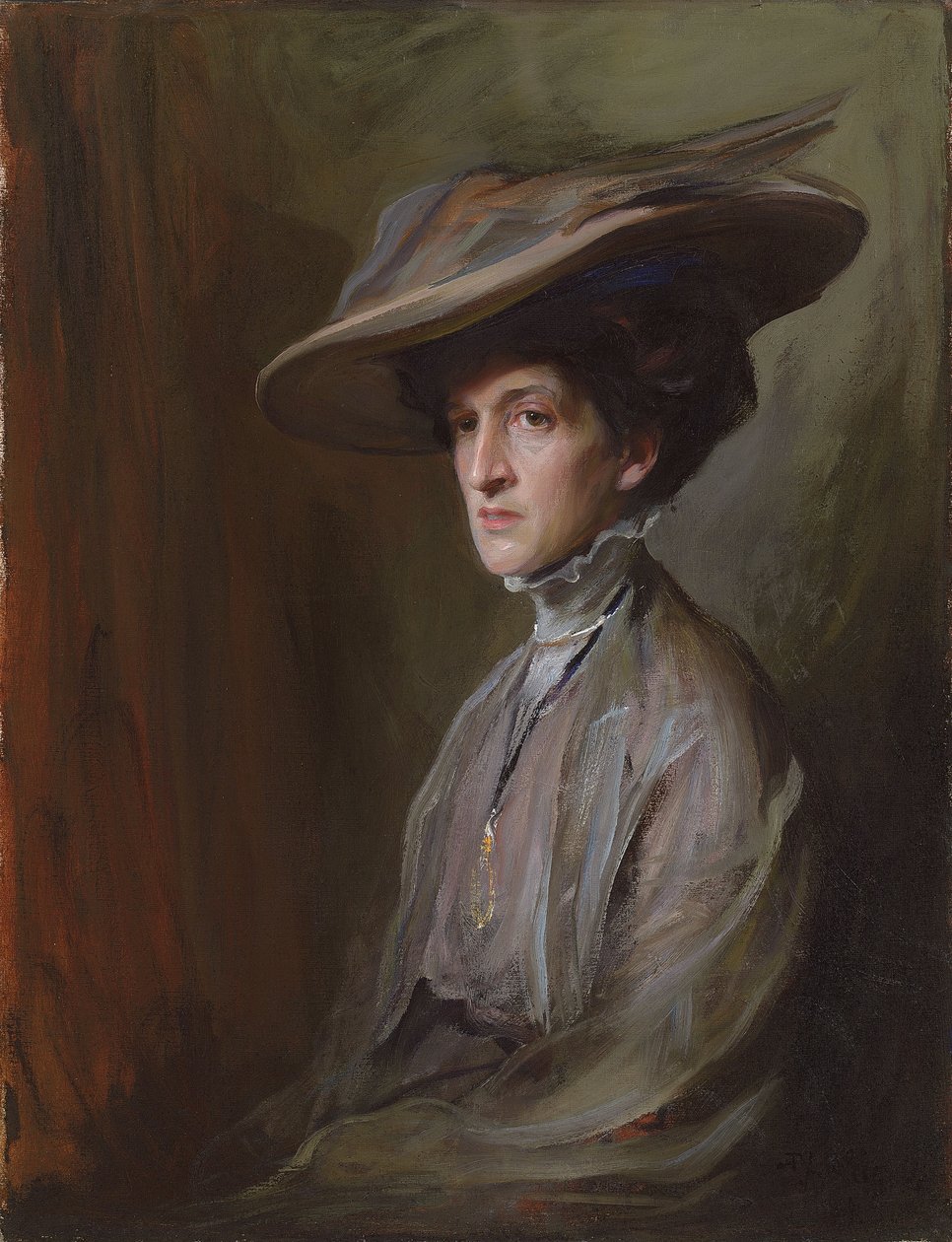 Mrs. Herbert Asquith, senere grevinde af Oxford og Asquith af Philip Alexius de Laszlo
