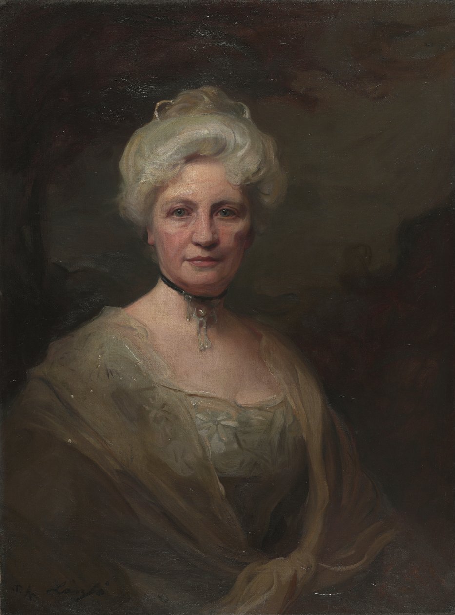 Portræt af Ella L. Moore af Philip Alexius de Laszlo