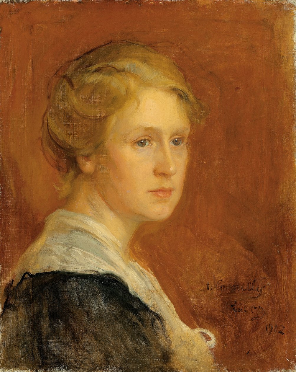 Portræt af frøken Constance Ellen Guinness af Philip Alexius de Laszlo