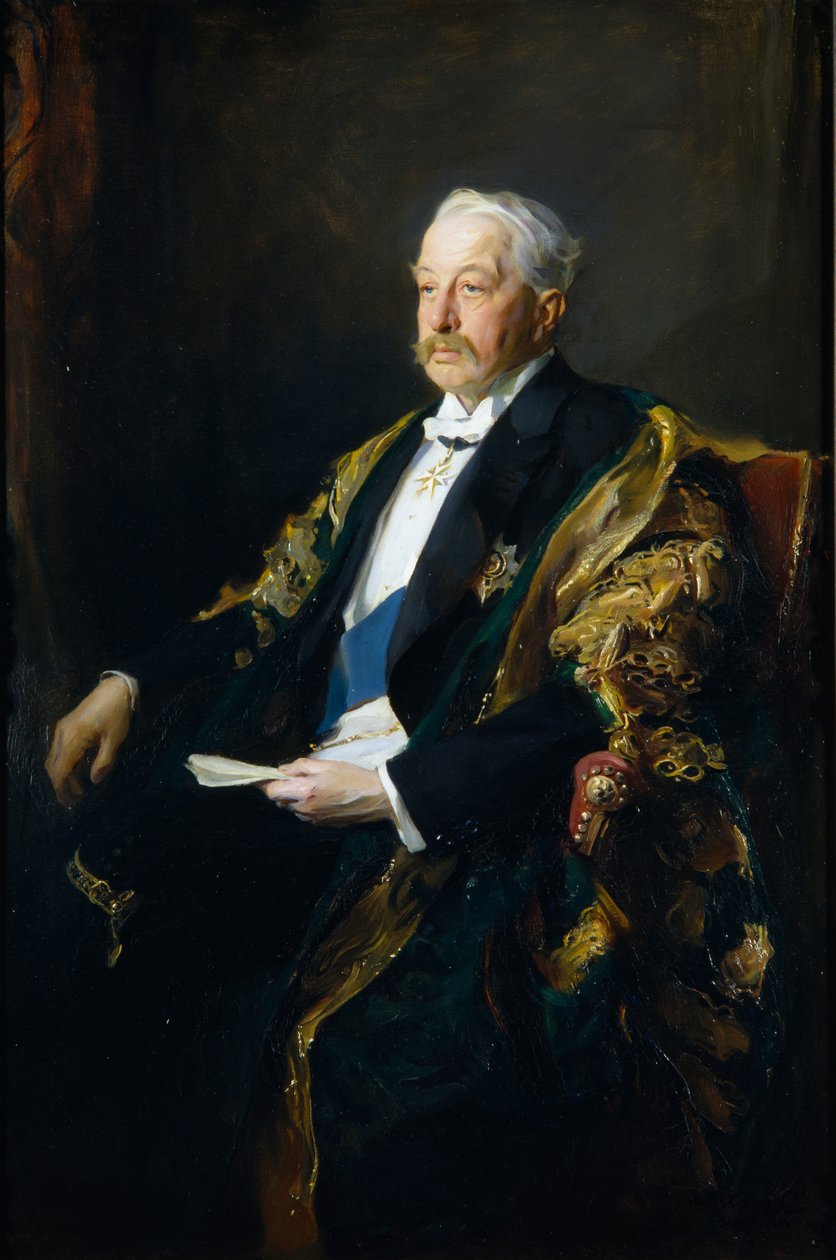 Portræt af Victor Cavendish, 9. hertug af Devonshire af Philip Alexius de Laszlo