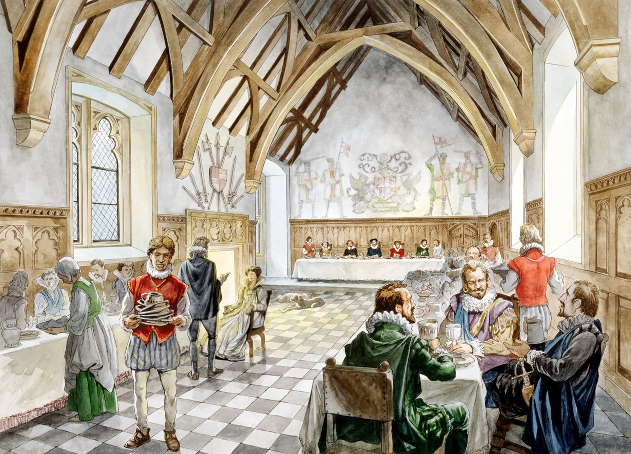 Farleigh Hungerford Castle, c1660, c1990-2010 af Philip Corke