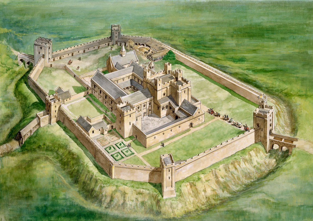 Sherborne Old Castle, Dorset af Philip Corke