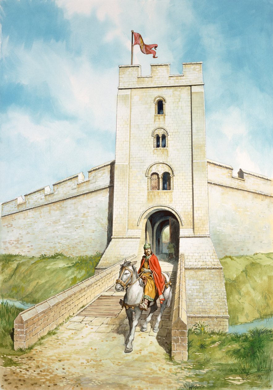 Sherborne Old Castle, C13th Century, 1990-2010 af Philip Corke