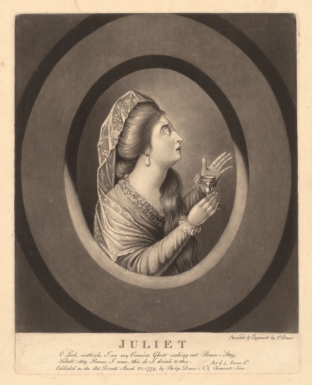 Juliet af Philip Dawe