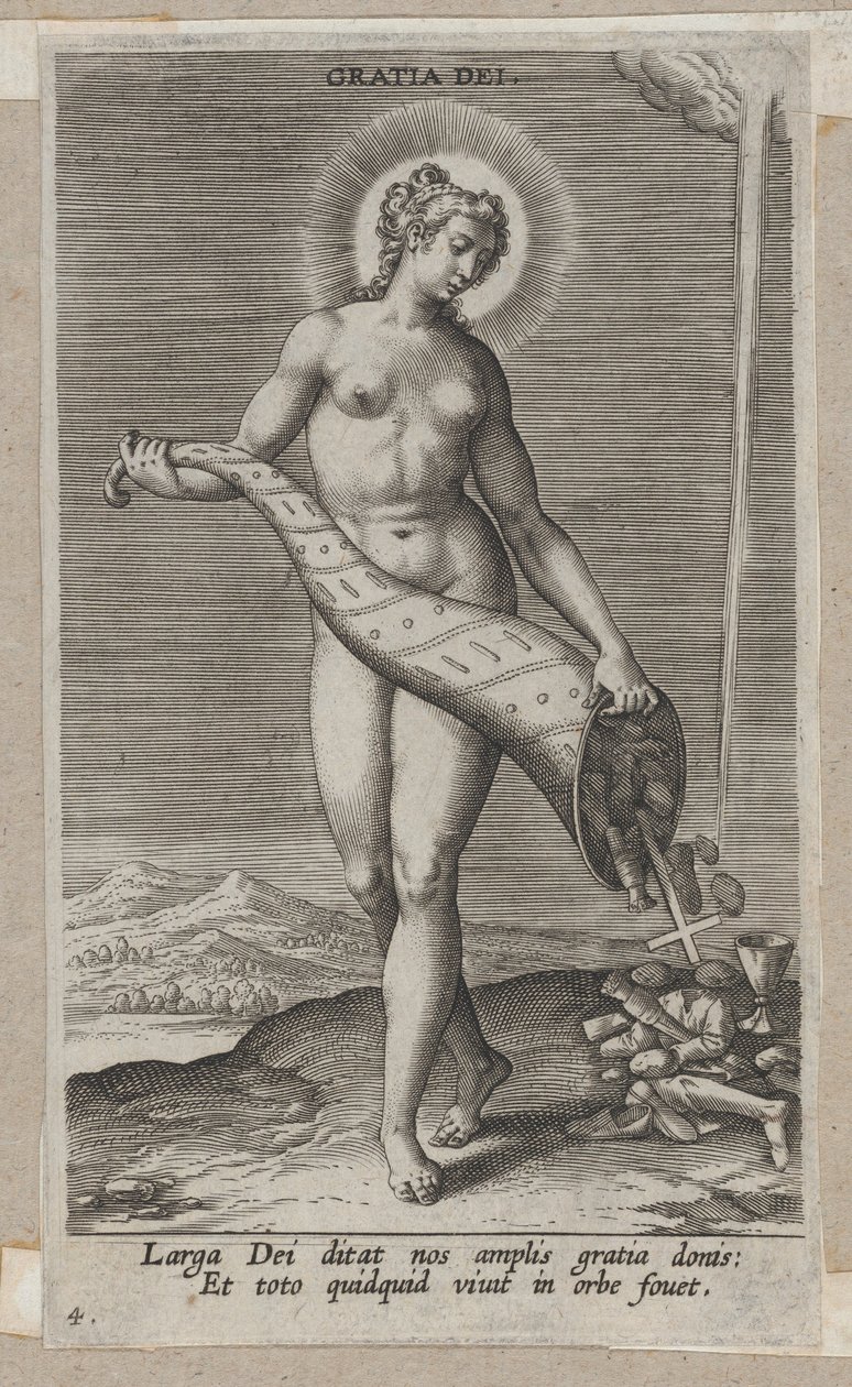 Gratia Dei, fra Prosopographia, ca. 1585-90., ca. 1585-90. af Philip Galle