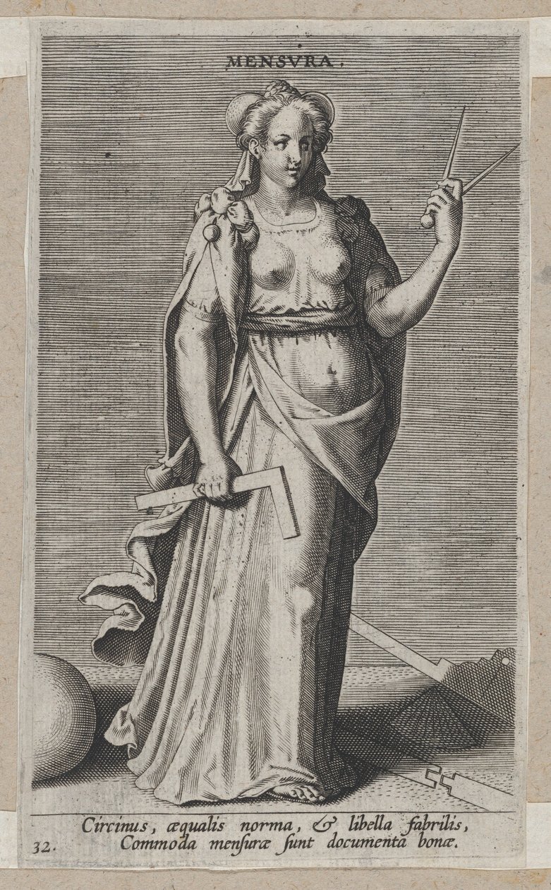 Mål, fra Prosopographia, CA. 1585-90., CA. 1585-90. af Philip Galle