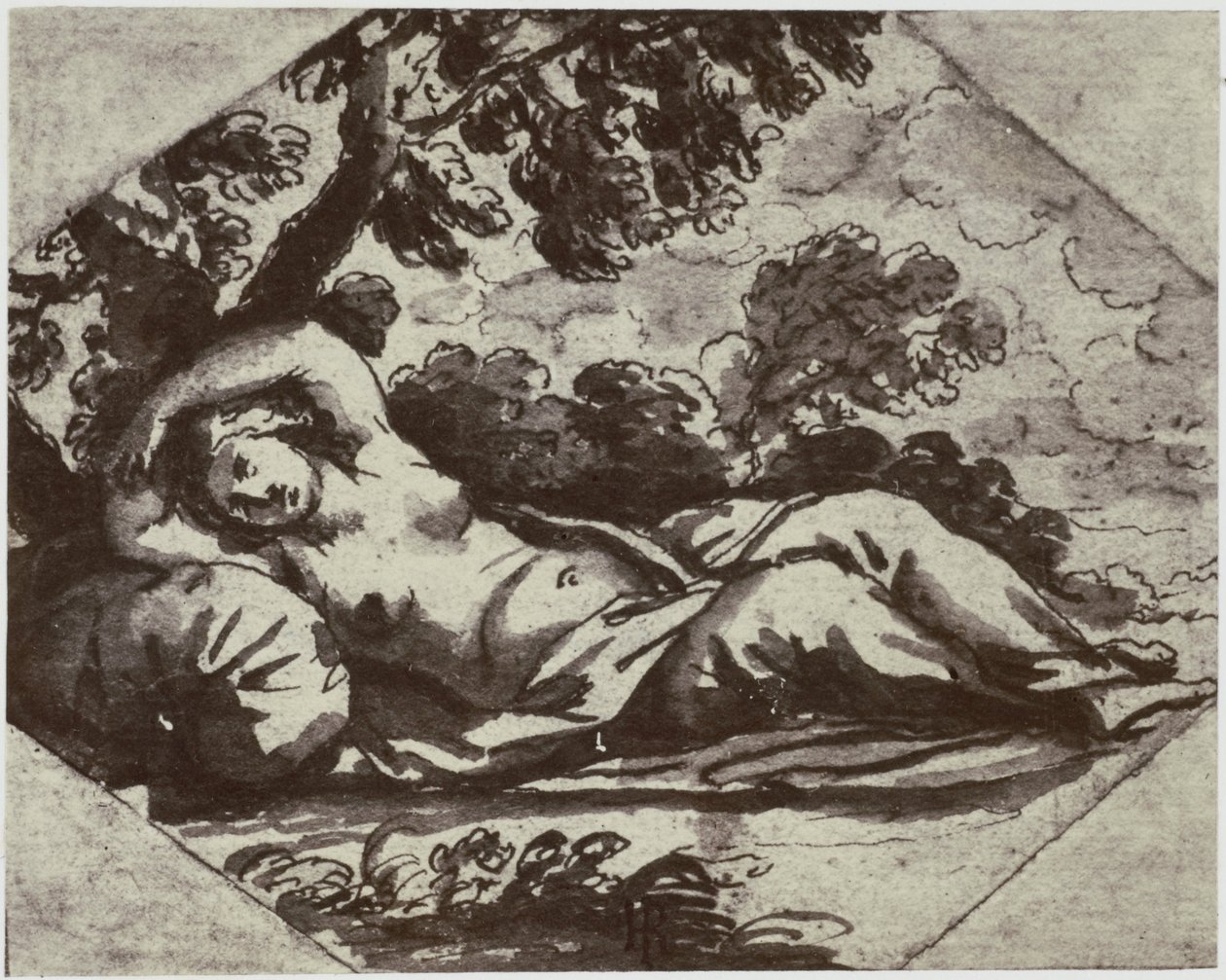 Bischop [Jan de Bisschop], En Tornerose af Philip Henry Delamotte