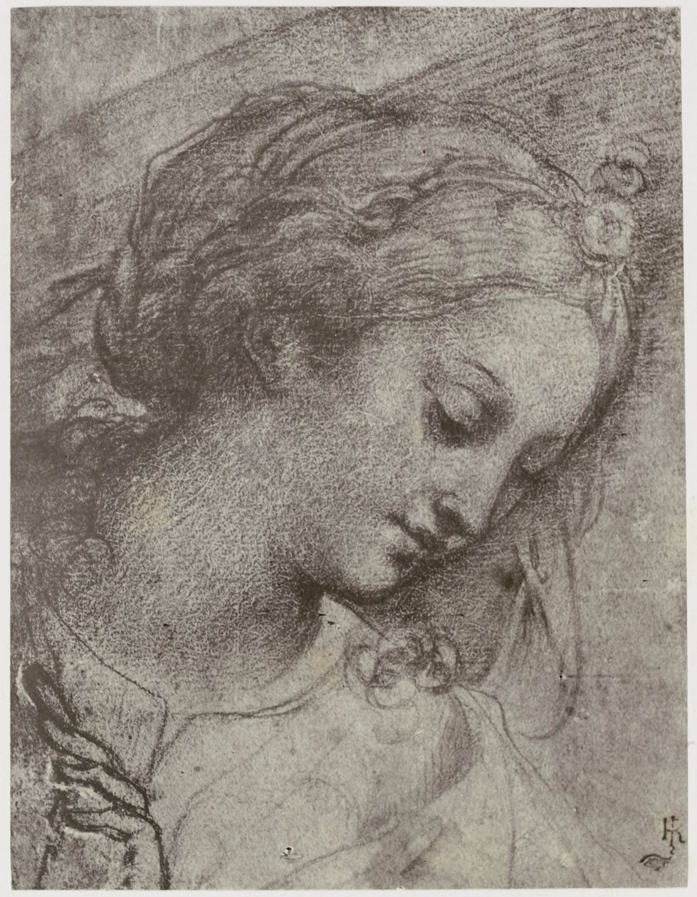 Carlo Dolci, Jomfruens Overhoved af Philip Henry Delamotte