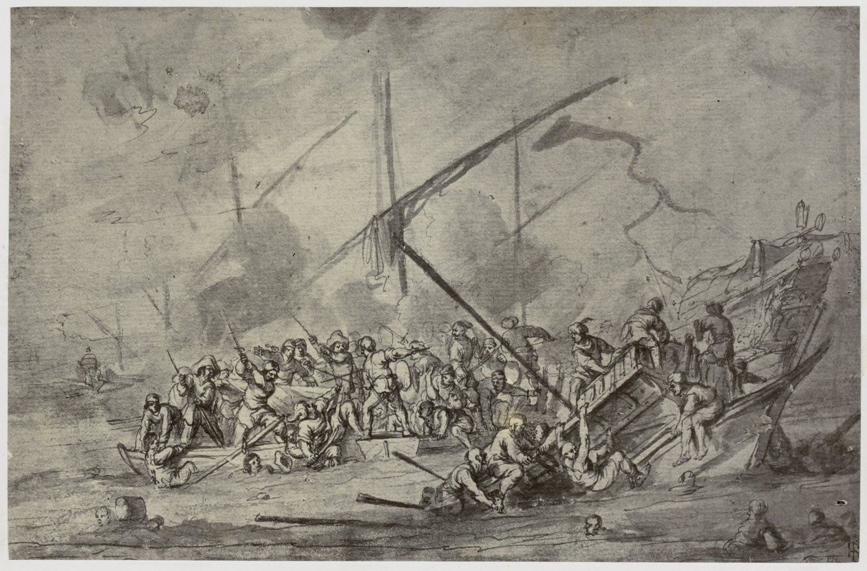 Della Bella, en havkamp af Philip Henry Delamotte
