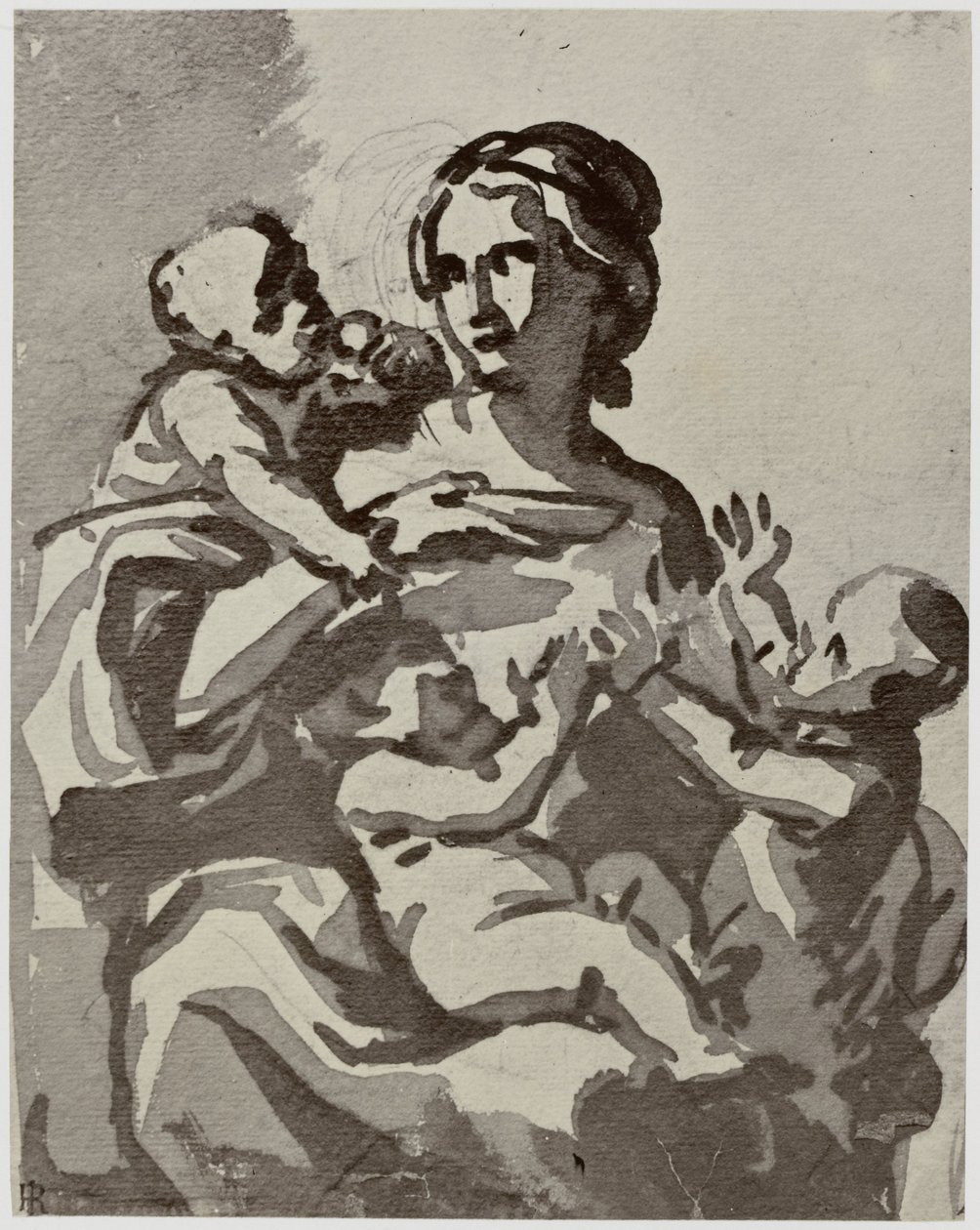Elisabetta Sirani, velgørenhed af Philip Henry Delamotte